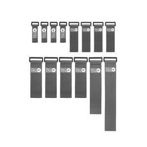 Wrap-It 14-Piece Super-Stretch Multi-Purpose Cinch-Straps Graphite